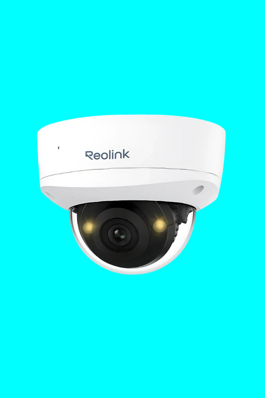 4K 8MP Marine-Grade Dome PoE Camera – 125° FOV, Color Night Vision, IK10 & IP66
